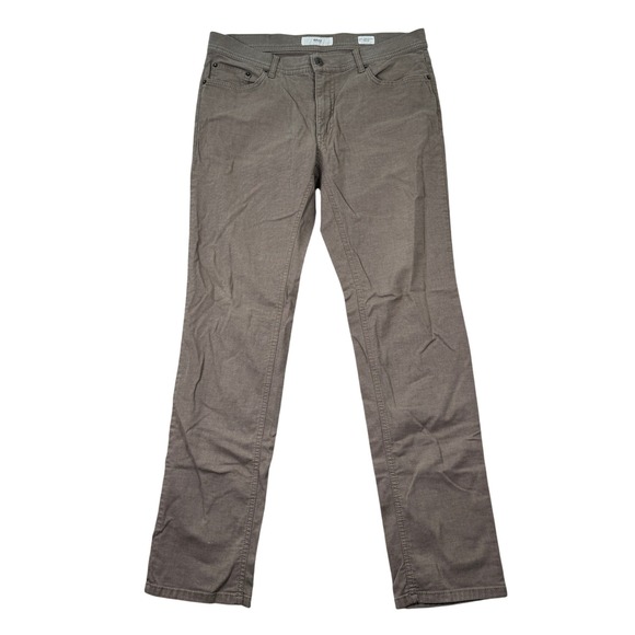 Brax Feel Good Cooper Fancy Regular Fit Brown Pants Mens 34x34 Casual Preppy EUC - Picture 1 of 8